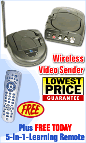 Wireless Audio/Video Sender